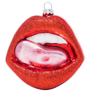 Hot Lips - Holt x Palm -  Spice up your life with Hot Lips - the perfect addition to your ornament collection! Not your average decor - these lips are cool and unique. Perfect for those looking for something different. Each Ornament is hand blown by a glassblower Each is individually painted and goes through a ten point quality control test Depending on the ornament, standing height will be between 5 - 7" tall and under one pound Packaged Individually in a two-piece protective shell