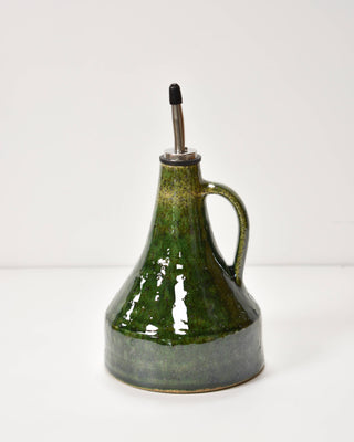 Oil Bottle - Holt x Palm -  This is a hand-thrown oil bottle! Some use it for olive oil, salad dressing, or vinegar.