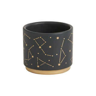 Constellation Pot - So Cute! - Holt x Palm -  Elevate your plant game with our Constellation Pot - So Cute! Measuring 3.25" x 2.75", this star pot boasts a good design that is both fun and cute. Bring a touch of playfulness and sophistication to your space with this exclusive piece.