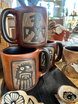 * Best Seller * Handcrafted Stoneware Thunderbird Ceramic Coffee Mug