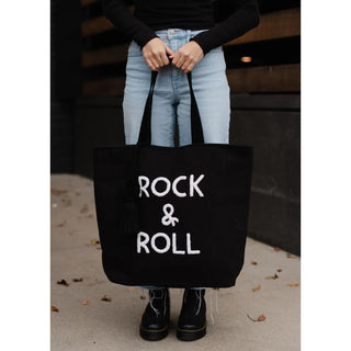 Black Rock & Roll Tote