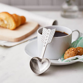 Vintage Inspired Hand Cast Heart Coffee Scoop