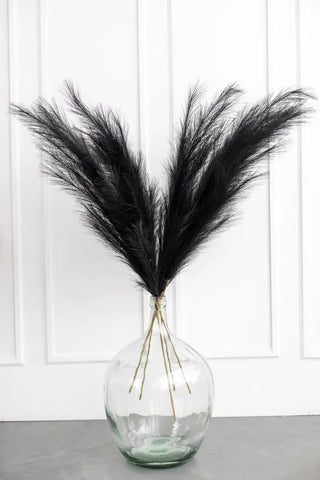 Large Artificial Pampas Grass - Holt x Palm -  Upgrade your décor with this classic yet chic faux Large Artificial Pampas Grass! At 3.6 feet tall, it's the perfect addition to your home without the mess of real pampas grass. Get ready to wow your guests with this unique and stylish decor choice! Available in 3 colors: Brown Black Cream