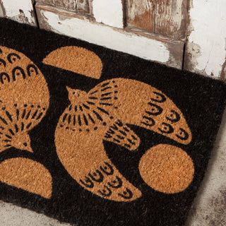 Myth Coir Fiber Printed Doormat - 18 x 30 in