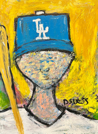 Fans - Original Artwork by Darryl Seuss - Holt x Palm -  Deck out your home with this 24" x 36" acrylic Dodgers fan art by Darryl Seuss! Perfect for any fan cave or living room. Grab your own piece of awesome art and cheer on your favorite team in style! Score a home run with this one-of-a-kind piece!