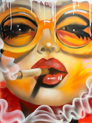 Smoke - Original Artwork by Matt Duarte - Holt x Palm -  