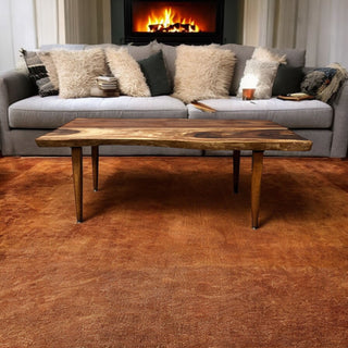 Live Edge Coffee Table - Holt x Palm -  Get your living room looking chic with a rustic touch! Our locally made Live Edge Coffee Table adds character to any space. Its unique live edge design will surely be a conversation starter during your next get-together. 47" Long x 26" Wide x 17.5" High