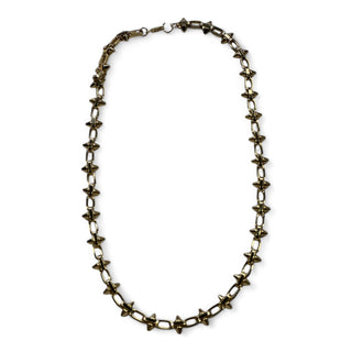 Emerson Necklace - Holt x Palm -  Unleash your bold side with the Emerson Necklace! This daring accessory features delicate spikes on a 14k gold filled chain, adding a touch of risk to any outfit. Elevate your look with this edgy and adventurous necklace. Dare to stand out and make a statement!!Looks great solo or layered with a few others. Total length 16 inches.