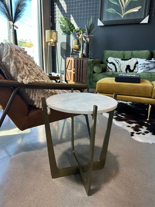 Bronze End Table