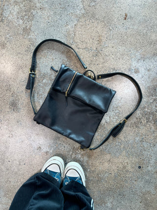 Up-Cycled Light as a Feather Leather BackPack