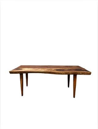 Live Edge Coffee Table - Holt x Palm -  Get your living room looking chic with a rustic touch! Our locally made Live Edge Coffee Table adds character to any space. Its unique live edge design will surely be a conversation starter during your next get-together. 47" Long x 26" Wide x 17.5" High