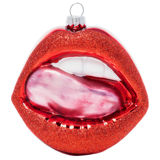 Hot Lips - Holt x Palm -  Spice up your life with Hot Lips - the perfect addition to your ornament collection! Not your average decor - these lips are cool and unique. Perfect for those looking for something different. Each Ornament is hand blown by a glassblower Each is individually painted and goes through a ten point quality control test Depending on the ornament, standing height will be between 5 - 7" tall and under one pound Packaged Individually in a two-piece protective shell