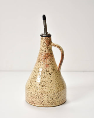 Oil Bottle - Holt x Palm -  This is a hand-thrown oil bottle! Some use it for olive oil, salad dressing, or vinegar.