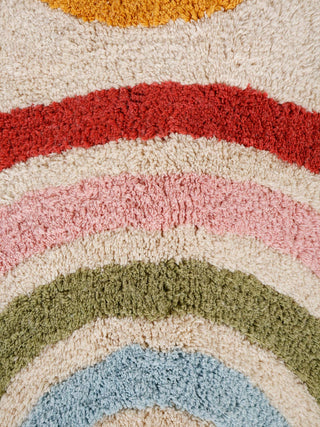 RAINBOW! Bath Mat - Handtufted