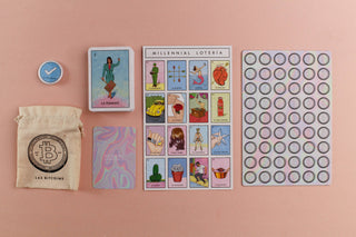 Millennial Loteria Board Game