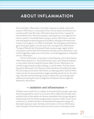 The Anti-Inflammation Cookbook