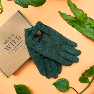 Leaf Cleaning Gloves - Holt x Palm -  Cleaning your leaves has never been easier! Our high-quality microfibre Leaf Cleaning Gloves are the simplest way to shine, clean, and enhance leaves of all sizes! Save time and reduce waste; these are reusable, universally sized and machine washable. WIN, WIN, WIN!