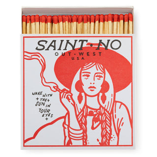 Out West Matchbox - Holt x Palm -  Designed way 'Out West' with our good friend, Saint No! A perfect piece for adding some 'oldschool cool' to your living room, the Out West Matchbox is a must-have. Agelessly stylish, it's the ideal way to bring some vintage charm to your home. Strike it up!