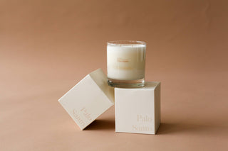 Palo Santo Candle - Holt x Palm -  dilo candles are hand poured and made using 100% USA grown Soy Wax. Designed and poured at dilo Studios in Philadelphia. Palo Santo - Lavender Base: Patchouli Burns 45 Hours. All candles are Phthalate-free, using cotton wicks with no lead cores for safer, cleaner burning.