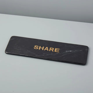 Salerno Black Marble "Share" Board
