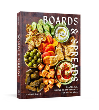 BOARDS AND SPREADS - Holt x Palm -  Take snacking to another level with this one. If you grew up in the 90's and 00's eating Lunchables I am sure you are a charcuterie lover now. This book elevates charcuterie with recipes and ideas for every meal! Need a breakfast idea for a large group? No problem, because this book has plenty! Want to spice up your dinner party with a grazing style meal? This is the book you have been looking for!