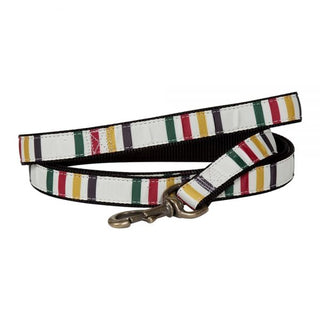 Pet Leash - Glacier by Pendleton - Holt x Palm -  Spoil your pet with this awesome Pendleton pet leash! From their national park collection, this is a great fashion statement for your pet PLUS your beloved pet will love it! Great for your outdoor travel or everyday use and you are guaranteed to be the talk of Yellowstone with this one! 1 x 6 feet Grosgrain ribbon on nylon webbing Self loop handle Antique brass clip & hardware Made in USA