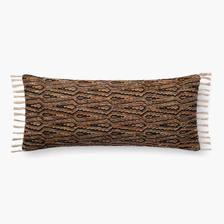 Boho Chic - JB x Loloi - Holt x Palm -  Love this pillow...perfect for the couch and to layer with other shapes and patterns. Wild and wonderful. Bold and bohemian. New Justina Blakeney × Loloi lets loose on this awesome throw pillow Materials: Cotton 13 x 35