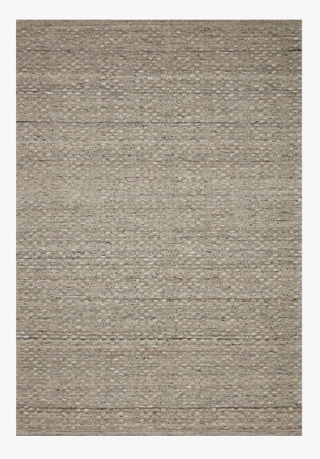 The Burbank in Pewter - Holt x Palm -  A perfect blend of refined and relaxed, the Burbank Collection is hand woven by artisans in India. Burbank offers a sophisticated foundation that features intricate woven fibers that create a beautifully subdued pattern. Crafted by Loloi for ED Ellen DeGeneres. 8 x 10 51% Wool | 47% Polyester | 2% Other Fibers Pile Woven in India