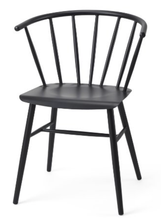 Black Metal Dining Chair