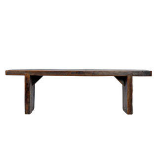 Timbers Slab Bench - Holt x Palm -  For a classic, wood-sitting good time, you need to get your hands on our Timbers Slab Bench! It's the perfect spot for an afternoon chat with your homies, or just to take a load off. Plus, you'll be the envy of your neighbors with this timeless piece of furniture, showing off your wood-working intelligence. So get the Timbers Slab Bench and park your buns in style!