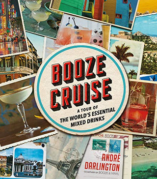 Booze Cruise - A Tour of the World's Essential Mixed Drinks - Holt x Palm -  "Bizarre travel plans are dancing lessons from God." - Kurt Vonnegut This cocktail recipe book takes you around the world to provide you insight on where they are drinking what and how to find YOUR signature drink. This recipe book also provides you background on the region you are exploring with your taste buds! This book makes a perfect gift or addition to your home bar!